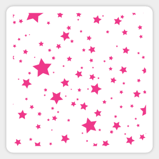 sky full of stars - pink Sticker